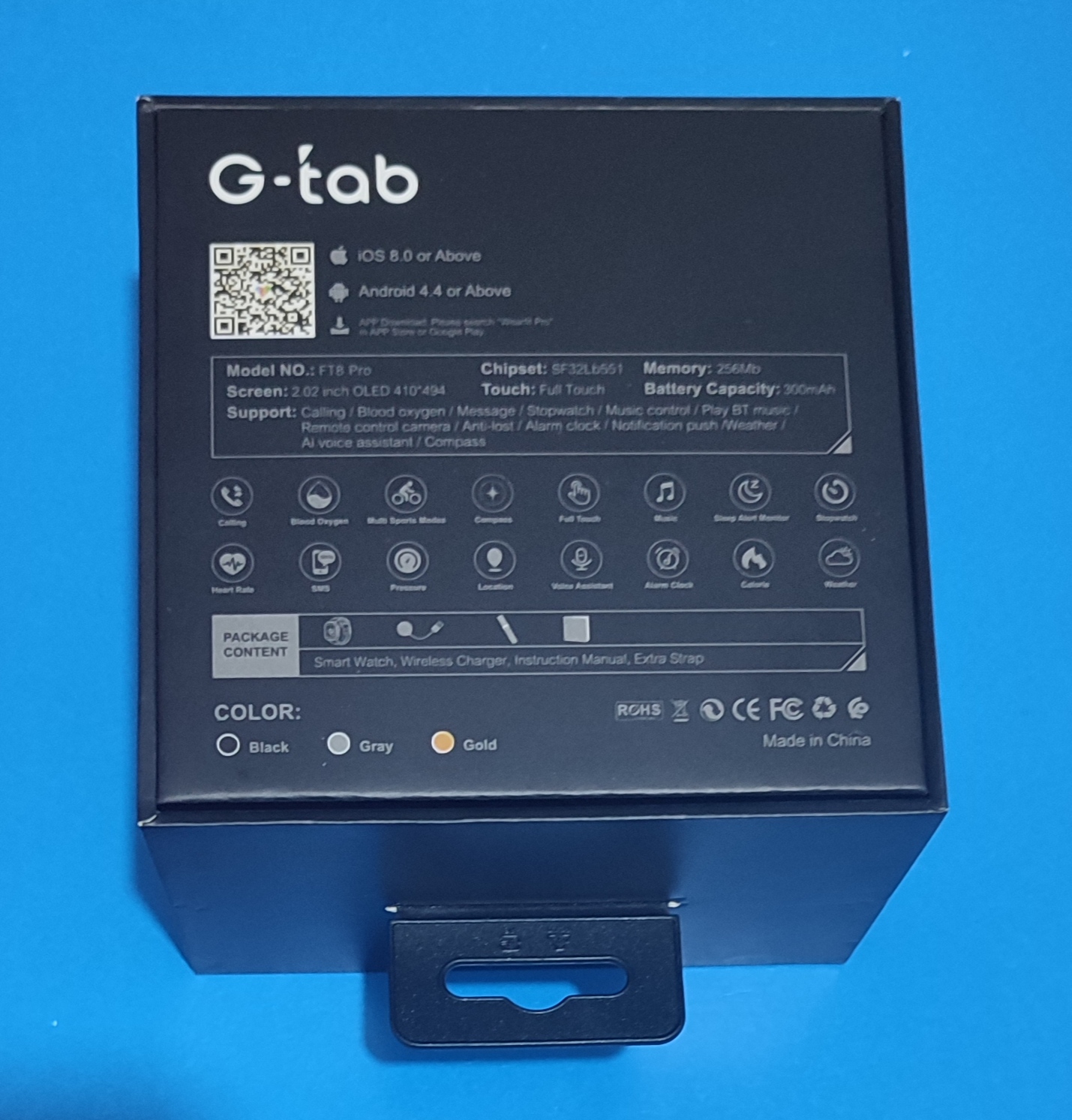 G-tab FT8 Pro smartwatch