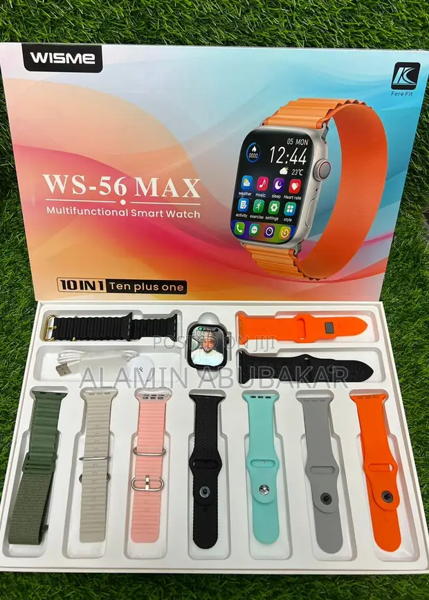 ساعت هوشمند طرح اپل واچ مدل WS-56 MAX