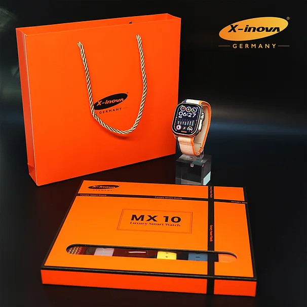 ساعت هوشمند x-inova مدل mx10 به همراه 7 بند
