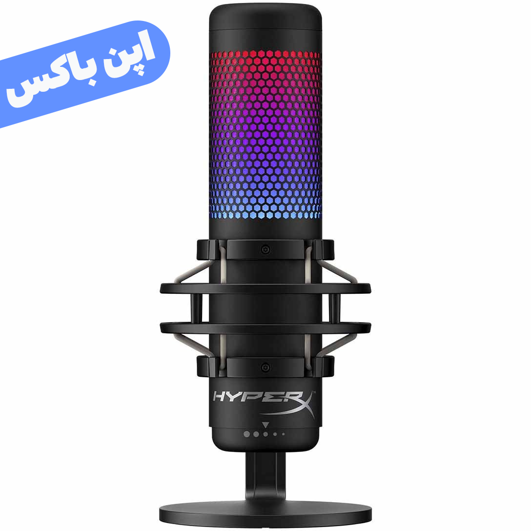 میکروفون گیمینگ مدل HyperX QuadCast S – RGB