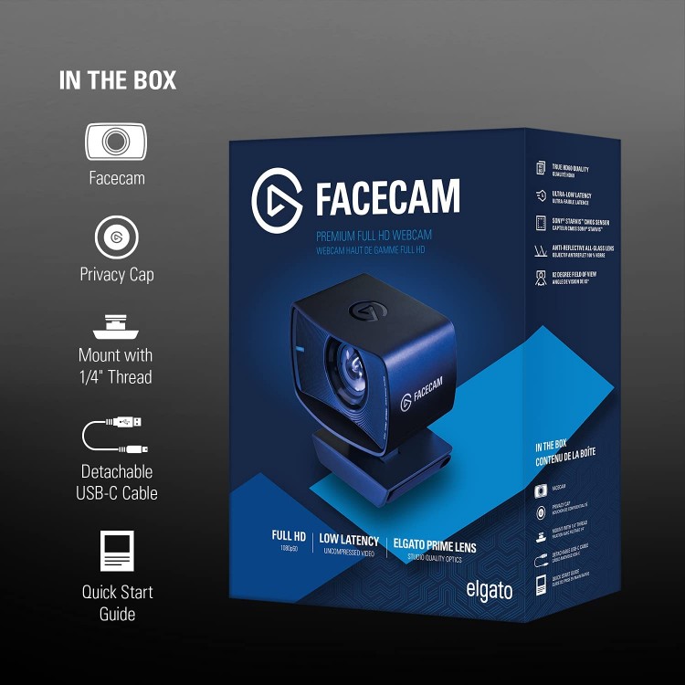 وب کم الگاتو Facecam اپن باکس