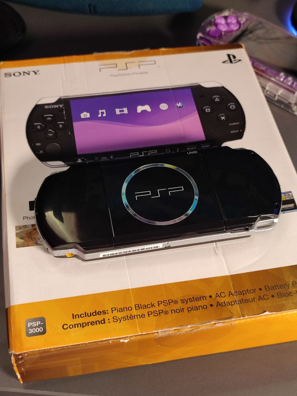 کنسول دستی سونی PSP 3000 رنگ مشکی پی اس پی 3000
